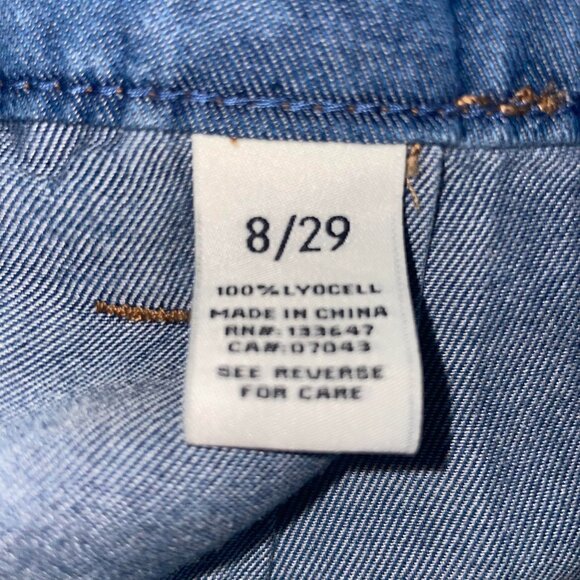 Serra Retreat Cargo Jogger Jeans Women's 8/29 Banded Ankle By Joie Rucker - Picture 10 of 11